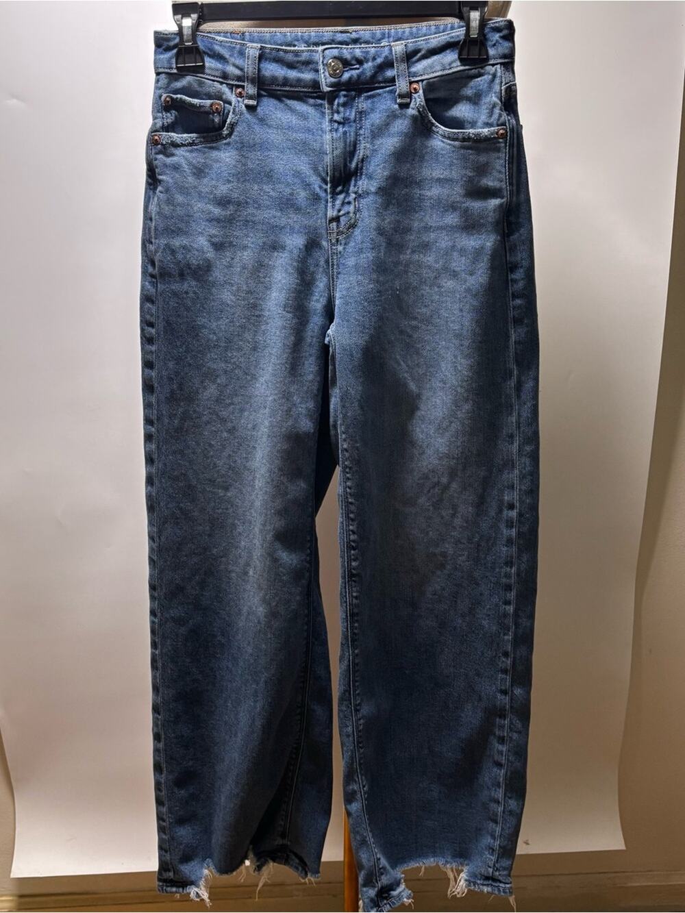 American Eagle Outfitters Light Blue Stretch Jeans Size 00 Short